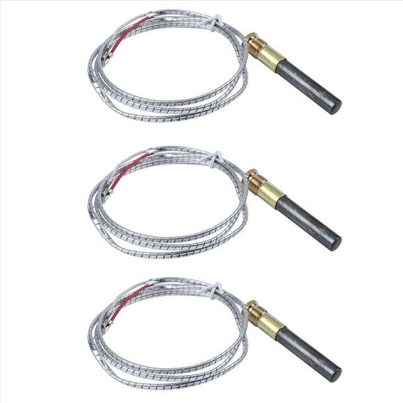 15 Pcs Générateur de Thermopile de Remplacement pour Cheminée à Gaz/chauffe-Eau/gaz Fr, 15 x Thermopile