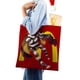 thumbnail image 4 of Hamburglar Bolso de tela con estampado de lienzo para mujer, bolsa de compras reutilizable y estética, con cremallera interior, regalo para mujer,40*45cm., 4 of 6