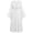 White, variant on Women Renaissance Costume Split Sleeve Double Layer Dress for Fairy Witch Halloween Pirate Party Purple XXL