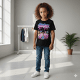 thumbnail image 2 of PLAYERA INFANTIL KPOP DEMON HUNTERS DISEÑO SAJA BOYS COLOR NEGRO TALLA 6, 2 of 4
