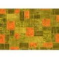 thumbnail image 1 of Ahgly Company Indoor Rectangle Patchwork Yellow Transitional Area Rugs, 7' x 10', 1 of 4