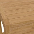thumbnail image 6 of Modway Carlsbad Teak Wood Outdoor Patio Side Table in Natural, 6 of 8