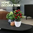 thumbnail image 3 of FRCOLOR  Garden Small Fake Plant Vibrant Decor Artificial Fruit Tree Office, 3 of 8