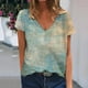 thumbnail image 2 of Gibobby Blusa Casual de Mujer Túnica holgada para mujer, camisetas informales verano, camiseta Floral manga corta con cuello redondo, blusa holga(M,XL), 2 of 4