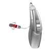 BlaidsX Neuro Rechargeable RIC + Programmable Hearing Aids for Seniors with Bluetooth & Noise Cancellation, Dual Mic & 48 DSP Channels - Gray - Right Ear