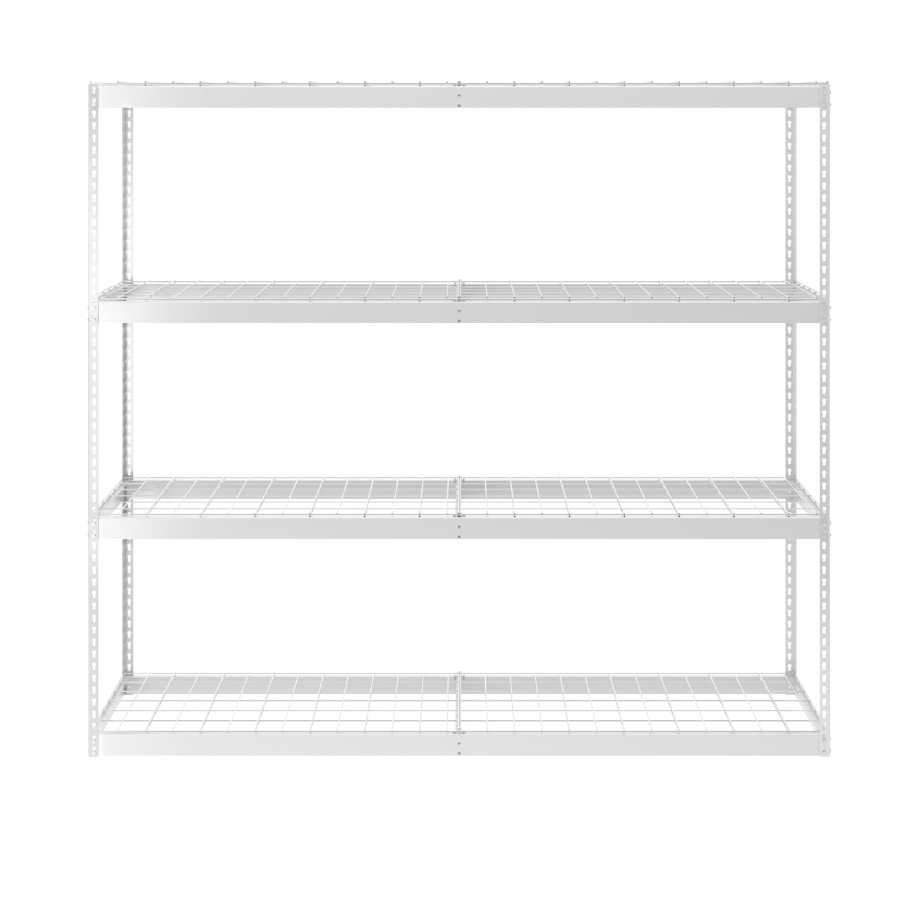 MonsterRAX 24" x 92" x 84" Garage Shelving Rack - White