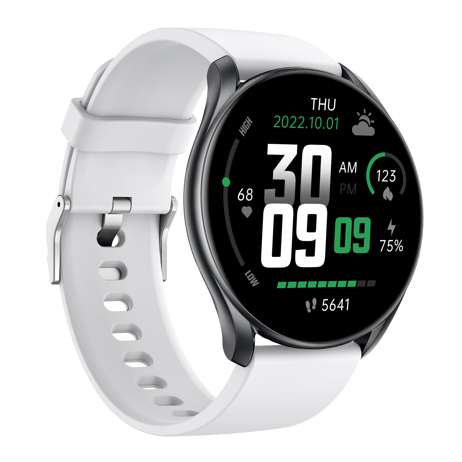 Smart Watches For Women Men, IP68 Waterproof Fitness Smartwatch With Heart Rate Monitor & Sleep