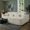 Right Facing+White, variant on L-Shaped Modular Sectional Cloud Couch, 108" Boneless Couches for Living Room, No Assembly Required Corduroy Sofa with Deep Seat and Chaise, Dark Gray, Left Facing