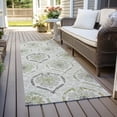 thumbnail image 6 of Addison Rugs Chantille Indoor/Outdoor Transitional Medallions Green Washable Runner Rug, 2'3" x 7'6", 6 of 6