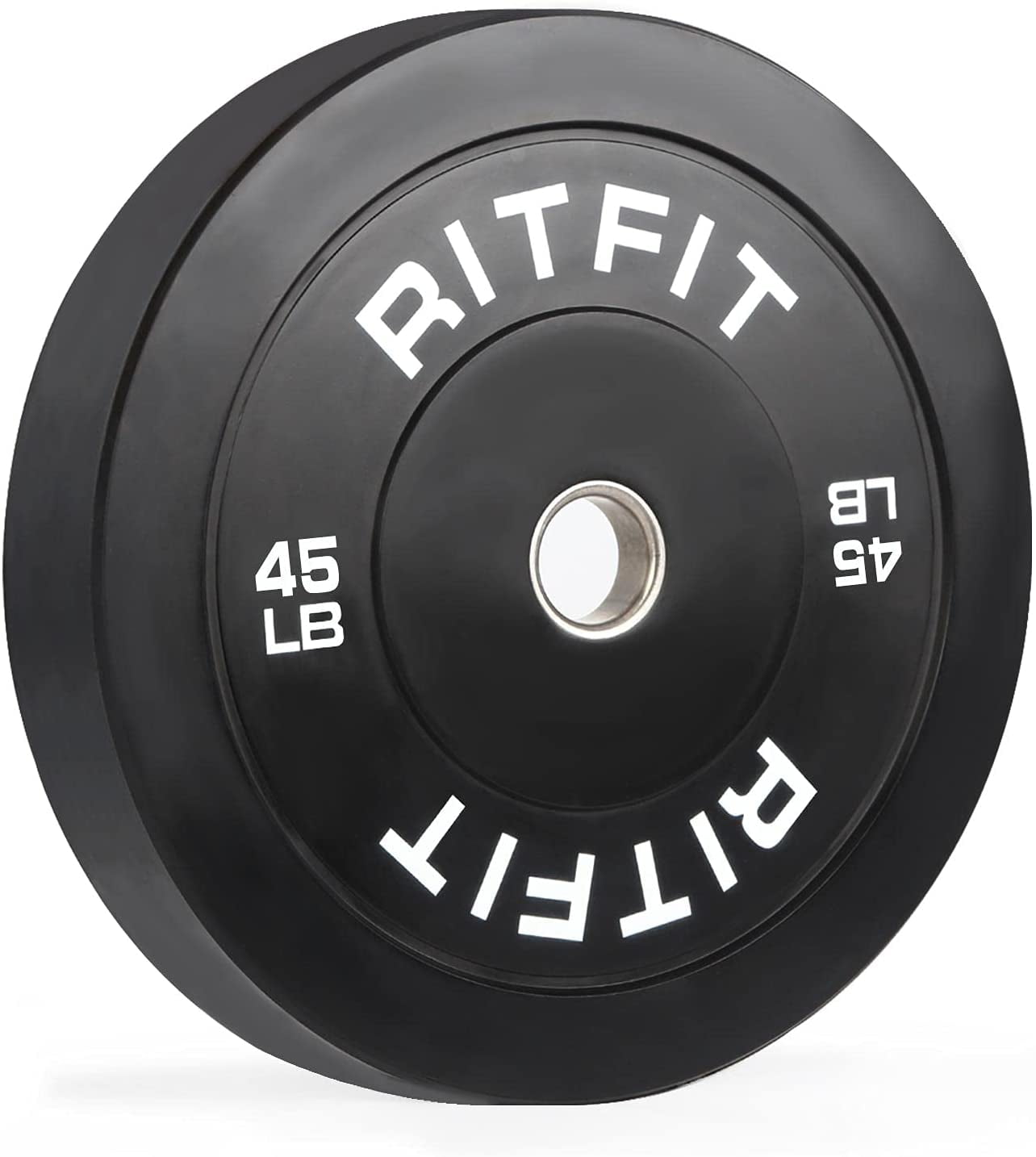 RitFit 2 Inch Olympic Weight Plate, Bumper Plates With Steel Insert