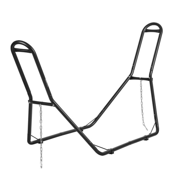 VEVOR Universal 2 Person Hammock Stand,Adjustable Heavy Duty 450 lbs Capacity Hammock Stand Fits 6.9-12.8 ft Hammocks for Outdoor and Indoor Portable Hammock Stand with Chain, Hook,and Carrying Bag