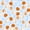 C Light Blue Orange Cream, variant on Manfei Spooky Print Halloween Shower Curtain 72Wx72L,Cartoon Black Cat Bathroom Curtain