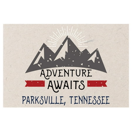 

Parksville Tennessee Souvenir 2x3 Inch Fridge Magnet Adventure Awaits Design