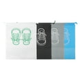 thumbnail image 5 of Unique Bargains 10 Pcs Sneakers Pattern Dustproof Shoe Dust Bag Shoes Storage Bag Travel Drawstring Storage Bag Black, 5 of 5