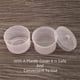 thumbnail image 3 of Vogacara 2 piezas de caja de almacenamiento de cabeza de pulido de uñas esterilizador poroso de alta capacidad para esteticista para suministros de Bolsas de maquillaje Vogacara CE001654-00, 3 of 8
