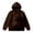 Coffee, variant on Sherpa Fleece Pet Pouch Hoodie for Women Zip Up Hooded Carrier Sweatshirt Warm Winter Hands Free Jacket for Pet Lovers L