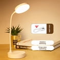thumbnail image 1 of Student-Focused Eye-Caring LED Reading Lamp with Creative Design - Rechargeable & Plug-in Dual Mode, 3 Color Modes & Stepless Dimming, Portable Dormitory Study Light with Data Cable, Ideal for Bulk, 1 of 6