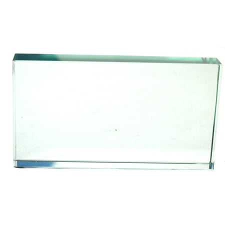 - Eisco Labs Glass Rectangular Block; 125mm X 65mm X 18mm Size