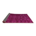 thumbnail image 2 of Ahgly Company Indoor Round Abstract Purple Modern Area Rugs, 8' Round, 2 of 4