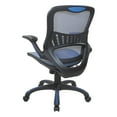 thumbnail image 6 of Mesh Seat and Back Manager's Chair in Blue Mesh Fabric, 6 of 11