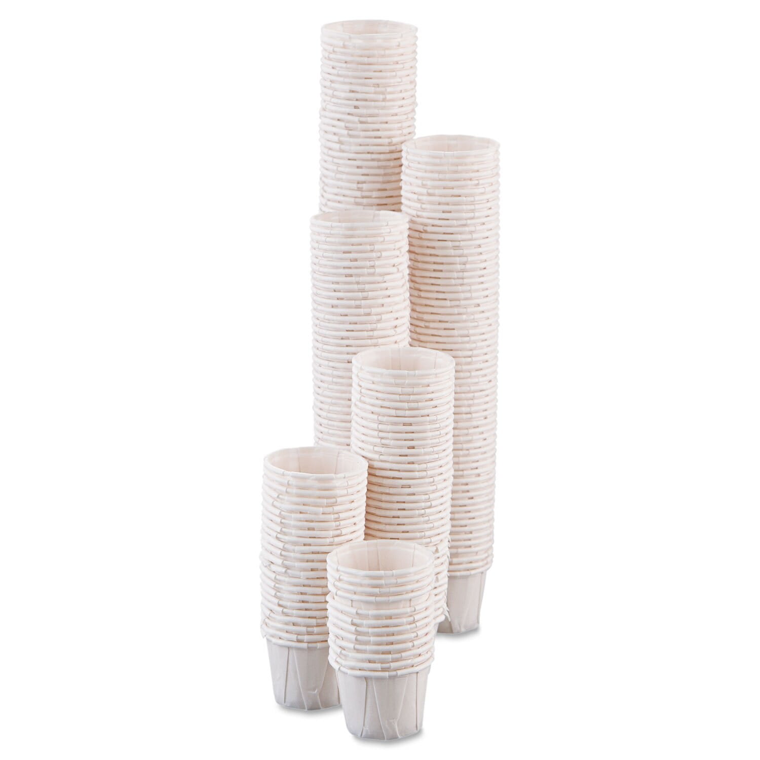 Paper Portion Cups, .75oz, White, 250/Bag, 20 Bags/Carton - Walmart.com