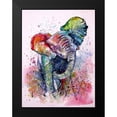 thumbnail image 2 of Kovacs, Anna Brigite 12x14 Black Modern Framed Museum Art Print Titled - Playing Elephant, 2 of 5