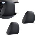 thumbnail image 1 of shiyou-Pack-2 Car Seat Headrest Cover, Reusable Flexible Headrest Protector, Universal Headrest Anti-Dirty Covers, Fully Wrapped Car Headrest Accessory (Black), 1 of 4