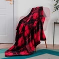 thumbnail image 3 of Couverture en Flanelle Polaire 127cm150cm Toutes Saisons Plaid Rouge, 3 of 5