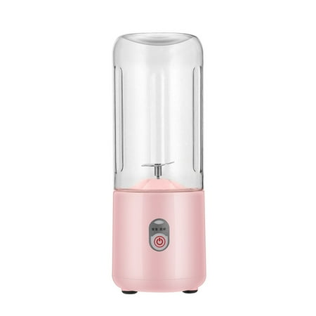 

Portable Blender USB Rechargeable Mini Cordless Mixer 400ml Safety Travel Sports Portable Rechargeable Mini Cordless USB Rechargeable Mini Cordless Mixer Safety Juicer Cup 400ml Portable Pink
