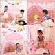 thumbnail image 3 of Tienda de campaña infantil de princesas para niñas, tienda de juegos tipo castillo, casa de juegos infantil de tela Oxford para uso en interiores y exteriores con luces de hadas., 3 of 5