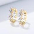 thumbnail image 3 of Boucles d'Oreilles Personnalisées en Forme de C, 3 of 4