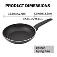 thumbnail image 7 of Vivicreate 10″ Non-Stick Skillet – Easy Clean Interior & Exterior Coating, Induction & Gas Stove Compatible, Healthy Everyday Cooking, 7 of 7