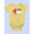 thumbnail image 3 of 4Th July Stripes Flag Bodysuit Infant -Image by Shutterstock,  18 Months, 3 of 4