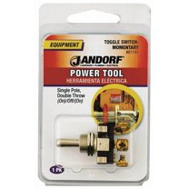 Jandorf 61147 Momentary SPDT Toggle Switch, 20 Amp, 125 Volt