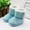 Blue, variant on Adarl Baby Girl Boy Cotton Boots Casual Shoes First Walkers Newborn Cute Non-slip Soft Sole Shoe