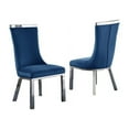thumbnail image 4 of Clear Glass 9pc Dining Set with Silver Stainless Steel and 8 Chairs, 4 of 4