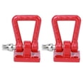 thumbnail image 2 of Haofy 2PCS Metal Trailer Hook Kit Rescues Towing Shackle RC Parts For 1/10 Crawler Car, 2 of 8