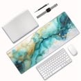 thumbnail image 4 of 1pc12 * 31.5in 3mm largesized mouse pad, marble texture, washable non slip rubber office and gaming computer desk pad, advanced esports mouse pad, Christmas, Halloween, and Thanksgiving gifts, 4 of 4
