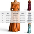 thumbnail image 3 of CHUMUD Womens Sets 2 Piece Outfits Skirts Summer Trendy Spaghetti Strap Ruffled Crop Top & High Waist Maxi Skirt Casual Going Out Vacation, 3 of 9