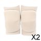 thumbnail image 1 of Paquete de 2-6 rodilleras protectoras Pro esponja gruesa para evitar arrodillarse rodillera blanca 2 piezas, 1 of 8