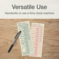 thumbnail image 4 of Cardinal Brands 9675200 Time Cards For Acroprint, Amano And Lathem Time Clocks, Two Sides, Bi-weekly, 3.38" X 9", 200/pack, 4 of 4