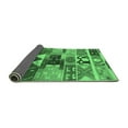 thumbnail image 2 of Ahgly Company Indoor Rectangle Oriental Emerald Green Industrial Area Rugs, 8' x 10', 2 of 4