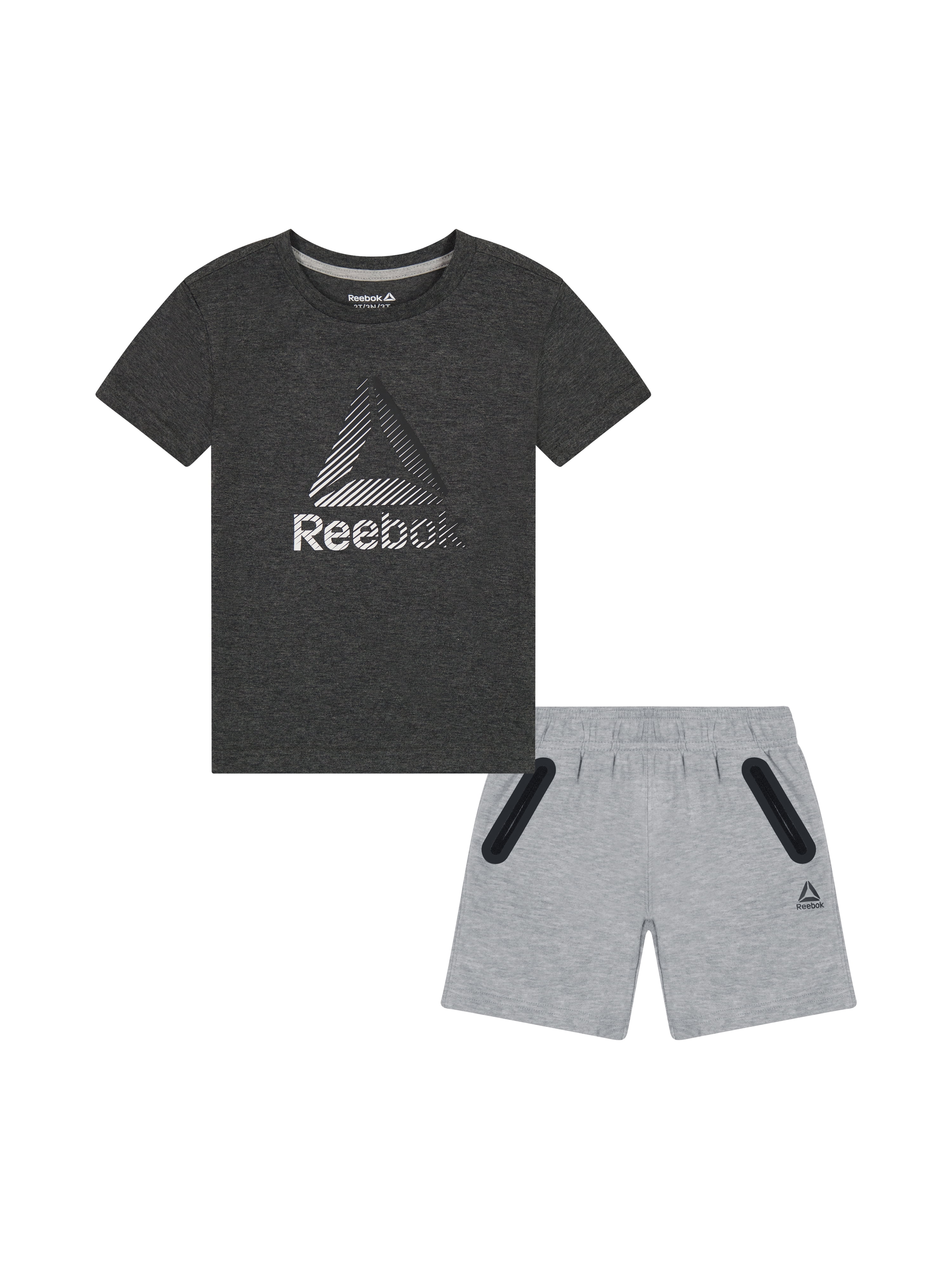 Reebok Toddler Boys T-Shirt and Short, 2-Piece Outfit Set