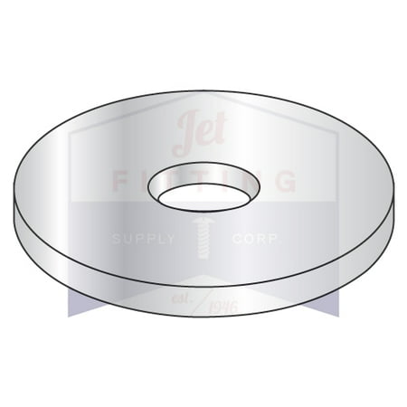 

1/4 Flat Washers | Type B Wide Series | Steel | Zinc (Quantity: 2000)