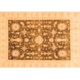 thumbnail image 1 of Ahgly Company Indoor Rectangle Oriental Orange Traditional Area Rugs, 5' x 8', 1 of 4