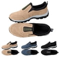 thumbnail image 2 of NOKIO Men's S𝗅ip On Sport Shoes Comfort Wide Width Hiking Sneakers with Soft Cushioned Non-S𝗅ip Durab𝗅e Casual Shoes Lightweight Outdoor Footwear for Running, 2 of 9