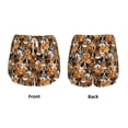 thumbnail image 3 of Balery Dogs Different Breeds Pantalones cortos deportivos para mujer con forro y dos bolsillos, elásticos, para entrenamiento, gimnasio, yoga-Large, 3 of 7