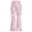 N560 Light Pink, variant on Girls Pants Cute Cat Print Elastic Waist Summer Loose Fit Pants Size 9-10 Years Pink