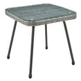 thumbnail image 4 of Manhattan Comfort Cannes 3-Piece Rattan Patio Conversation Set in Gray, 4 of 5