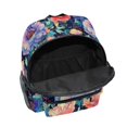 thumbnail image 6 of FORMRS Kids School Backpack with Front Zippered Pocket 12" Student Travel Daypack, Puprle Ethereal Floral Harmony, 6 of 6